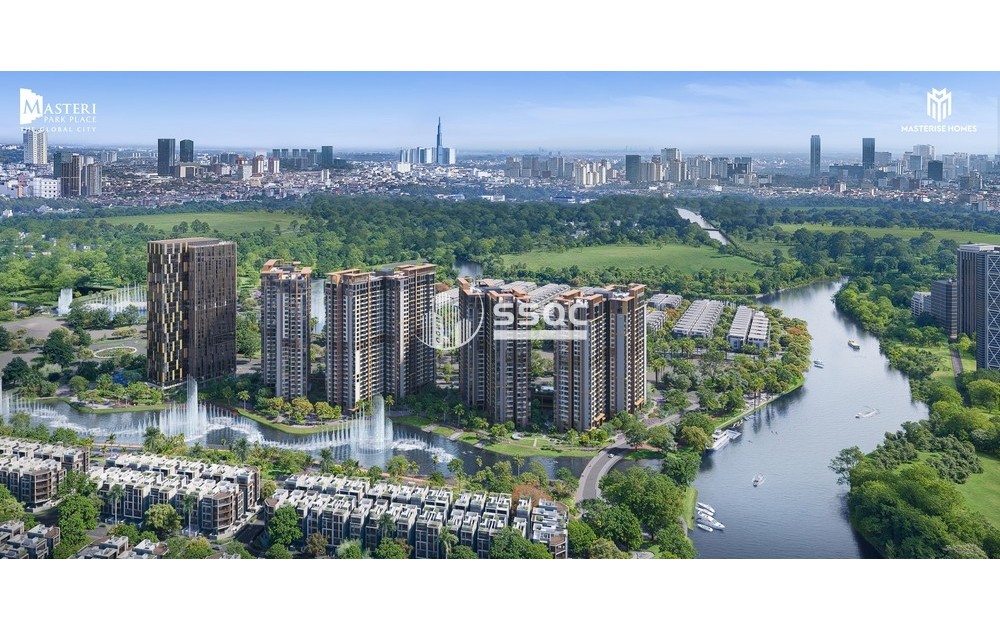 BÁN CĂN HỘ MASTERI PARK PLACE 1 PN 57.1M2 GIÁ GỐC TỪ CHỦ ĐẦU TƯ HỖ TRỢ 24/7
