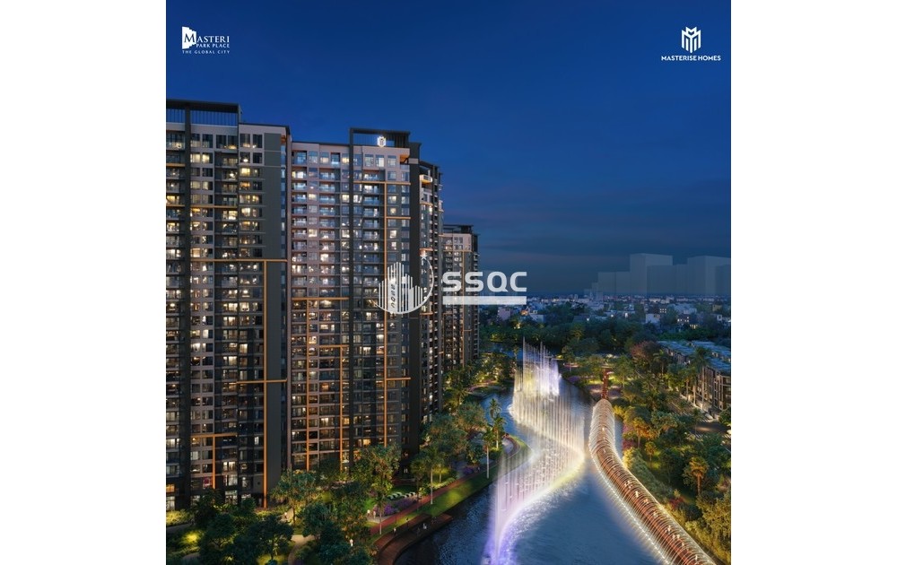BÁN CĂN HỘ MASTERI PARK PLACE 1 PN 57.1M2 GIÁ GỐC TỪ CHỦ ĐẦU TƯ HỖ TRỢ 24/7