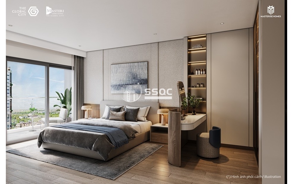 BÁN CĂN HỘ MASTERI COSMO CENTRAL 1 PN 49.8M2 GIÁ GỐC 6.05 TỶ TỪ CHỦ ĐẦU TƯ