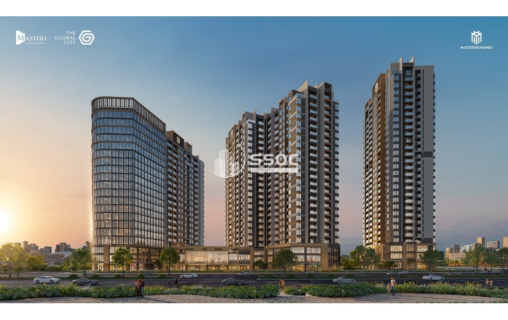 BÁN CĂN HỘ MASTERI COSMO CENTRAL 1 PN 49.8M2 GIÁ GỐC 6.05 TỶ TỪ CHỦ ĐẦU TƯ