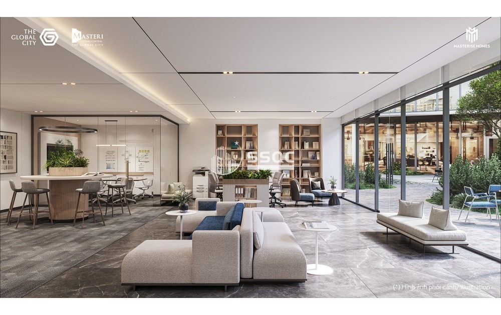 BÁN CĂN HỘ MASTERI COSMO CENTRAL 1PN 55.4m2 TỪ CHỦ ĐẦU TƯ GIÁ TỐT 6.2 TỶ