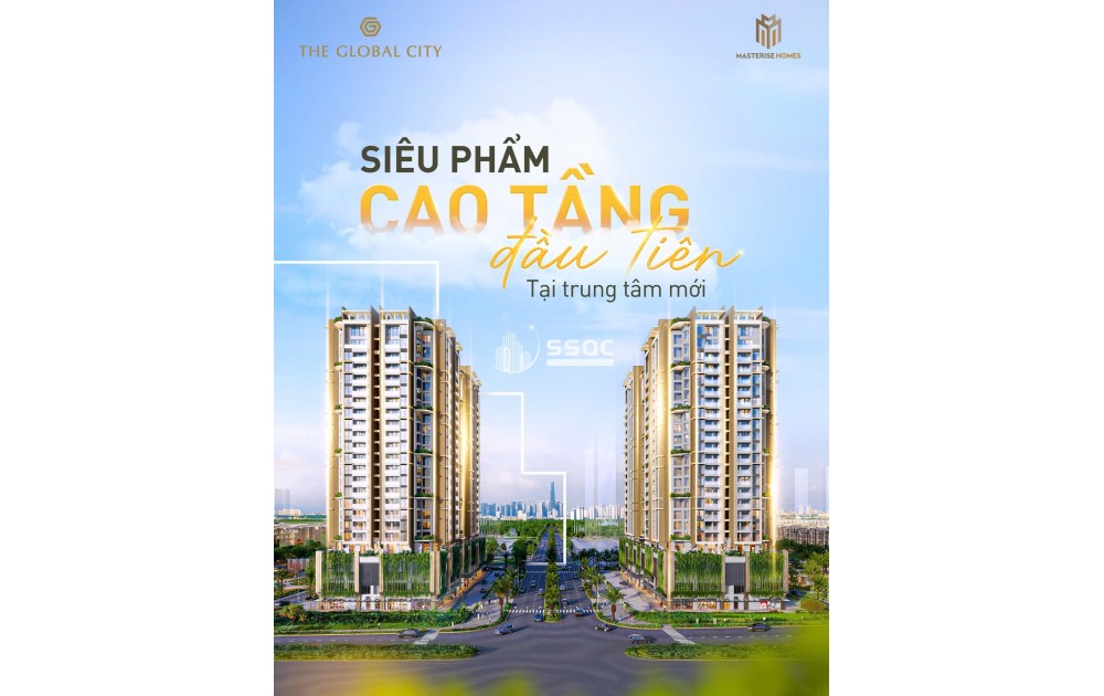 BÁN CĂN HỘ MASTERI GRAND VIEW 4 PHÒNG NGỦ 128.8M2 GIÁ GỐC TỪ CHỦ ĐẦU TƯ 21.6 TỶ