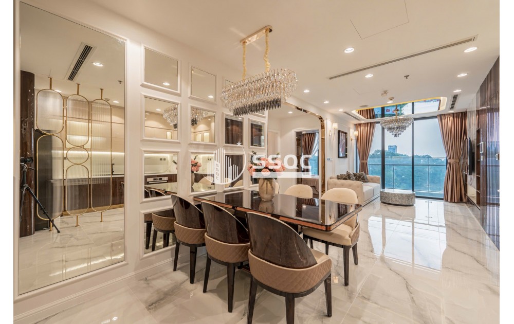 BÁN CĂN HỘ VINHOMES BA SON, 3 PHÒNG NGỦ - 111 M2, GIÁ: 24.75 TỶ, XÁCH VALI VÀO Ở