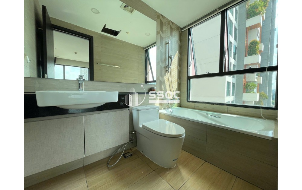 CHO THUÊ CĂN HỘ FELIZ EN VISTA, 3 PHÒNG NGỦ - 107 M2, NHÀ ĐẸP GIÁ TỐT: 27 TRIỆU/THÁNG