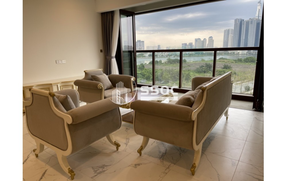  CHO THUỂ CĂN 3PN METROPOLE THỦ THIÊM - TẦNG CAO VIEW TRỰC DIỆN LANDMARK 81 & SÔNG SÀI GÒN - FULL NỘI THẤT CAO CẤP - GIÁ CỰC TỐT 58 TRIỆU/THÁNG