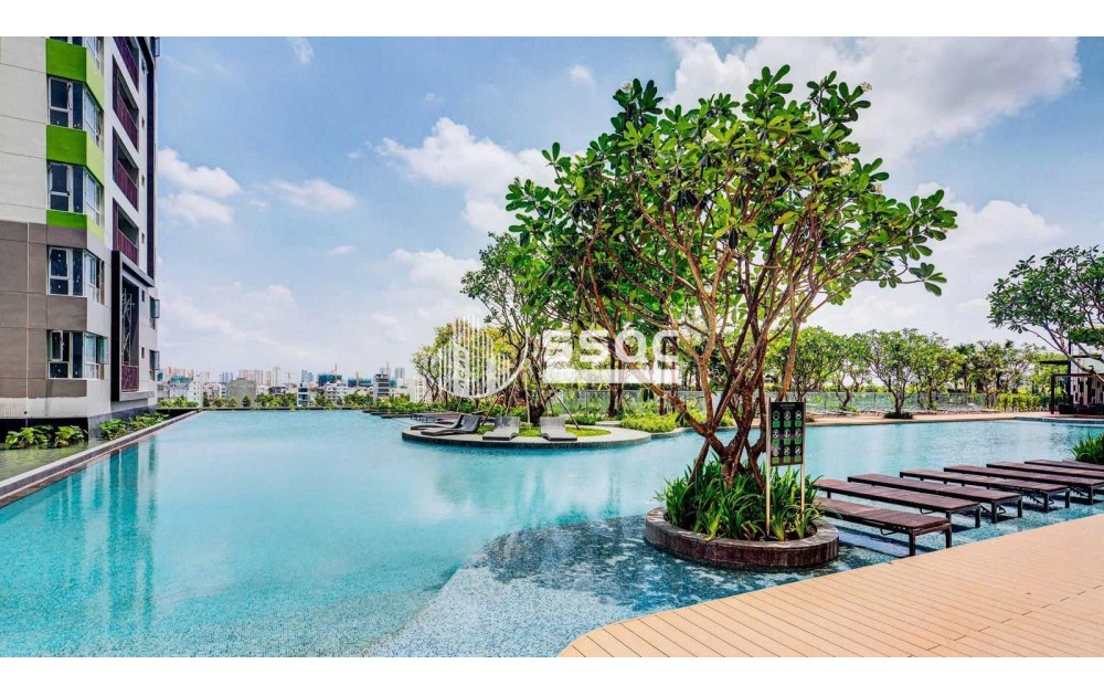 CHO THUÊ VISTA VERDE TÒA O – CĂN 2PN 88M², TẦNG CAO, FULL NỘI THẤT – 22 TRIỆU/THÁNG