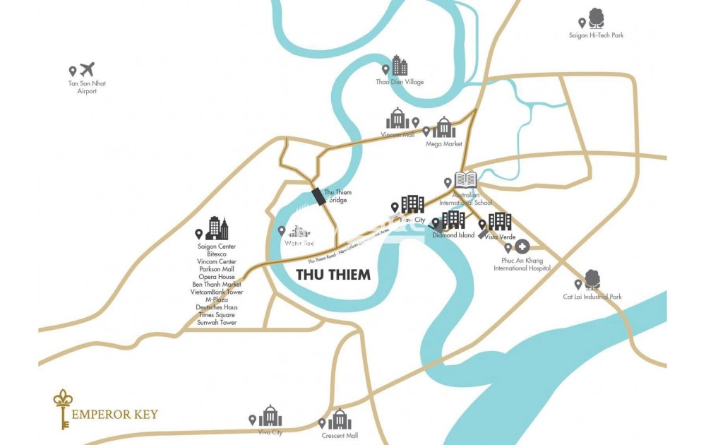 CHO THUÊ VISTA VERDE TÒA O – CĂN 2PN 88M², TẦNG CAO, FULL NỘI THẤT – 22 TRIỆU/THÁNG