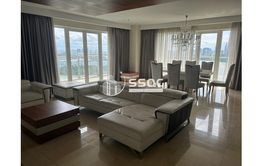 Cho Thuê Duplex Đảo Kim Cương 373m2 Tòa T3 Giá 5000 USD