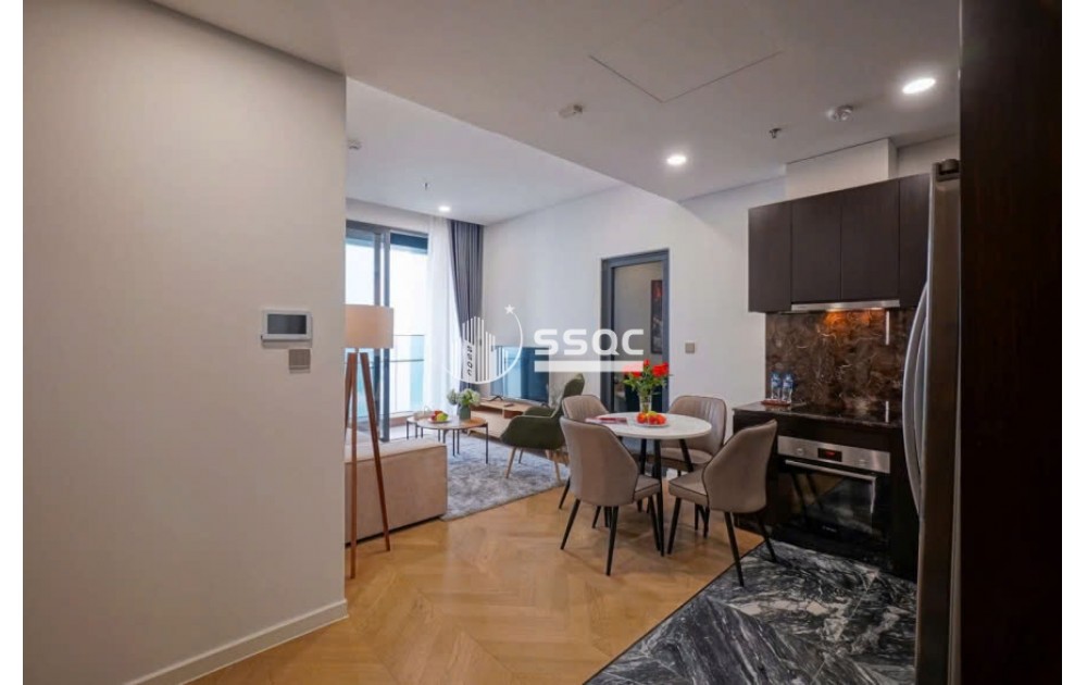 BÁN CĂN HỘ 2PN LUMIERE RIVERSIDE, CĂN GỐC 2PN, VIEW ĐÔNG NAM, DIỆN TÍCH 77M2– GIÁ TỐT – FULL NỘI THẤT