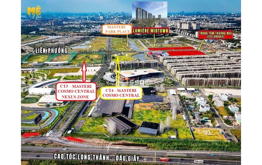BÁN CĂN HỘ 2PN – MASTERI PARK PLACE – THE GLOBAL CITY