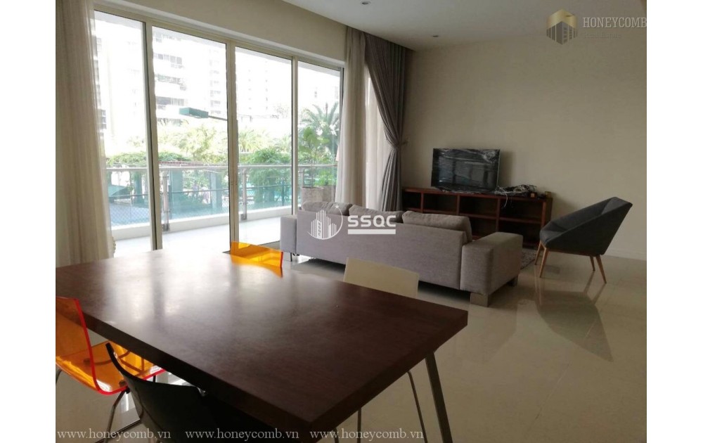 BÁN THE ESTELLA – CĂN 3PN 148M², TẦNG THẤP, NỘI THẤT CƠ BẢN, ĐANG CHO THUÊ, GIÁ 25 TỶ