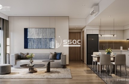 BÁN CĂN HỘ MASTERI COSMO CENTRAL 1PN 54.6M2 TỪ CHỦ ĐẦU TƯ GIÁ TỐT