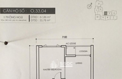 BÁN CĂN HỘ VISTA VERDE GIÁ TỪ 6.57 TỶ, 1 PHÒNG NGỦ 62 M2 - XÁCH VALI VÀO Ở