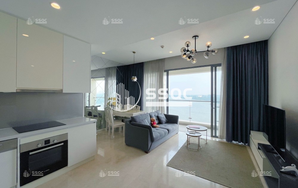 Cho thuê căn hộ 1PN Đảo Kim Cương | View trực diện sông Sài Gòn