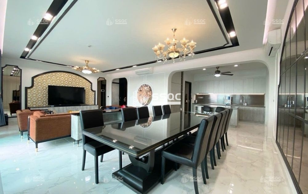 CHO THUÊ CĂN HỘ FELIZ EN VISTA 4PN DIỆN TÍCH CỰC LỚN – FULL NỘI THẤT | VIEW SÔNG & NỘI KHU