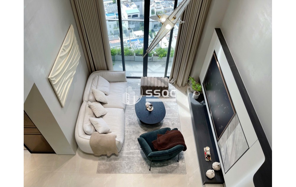 Bán căn hộ Duplex One Verandah - View sông Sài Gòn và Quận 1 đẹp mê ly
