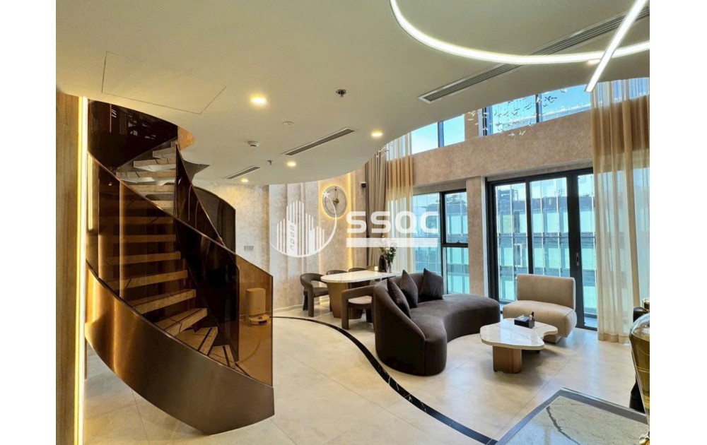  LOFTHOUSE 3-BEDROOM FOR RENT | THE CREST RESIDENCE – THE METROPOLE THU THIEM | SAIGON RIVER & BA SON BRIDGE VIEW 