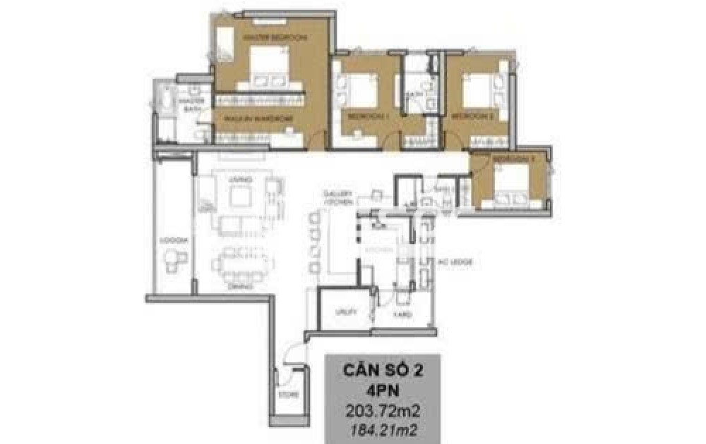 VISTA VERDE - BÁN CĂN 4PN THÁP ORCHID - VIEW SÔNG + CÔNG VIÊN CÂY XANH, 204m2, GIÁ BÁN 19.6 TỶ