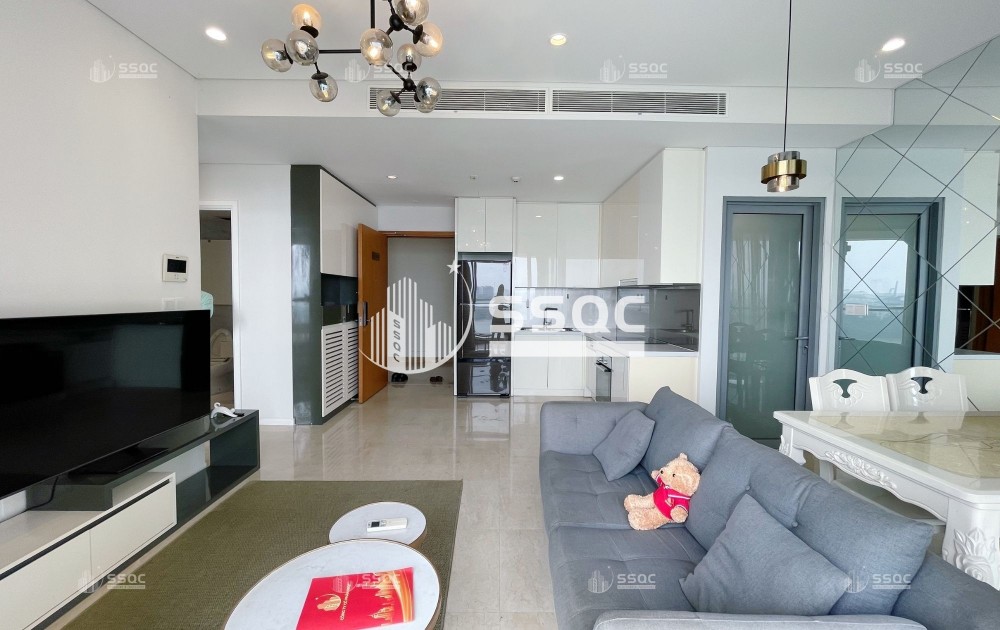 Cho thuê căn hộ 1PN Đảo Kim Cương | View trực diện sông Sài Gòn