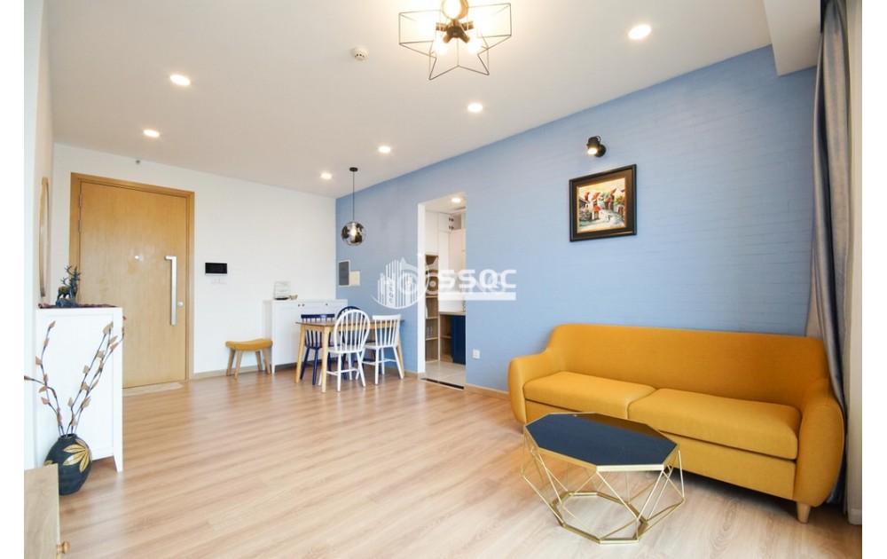 CHO THUÊ VISTA VERDE – TÒA T2 – CĂN 1PN 54M², TẦNG TRUNG, FULL NỘI THẤT – 18 TRIỆU/THÁNG