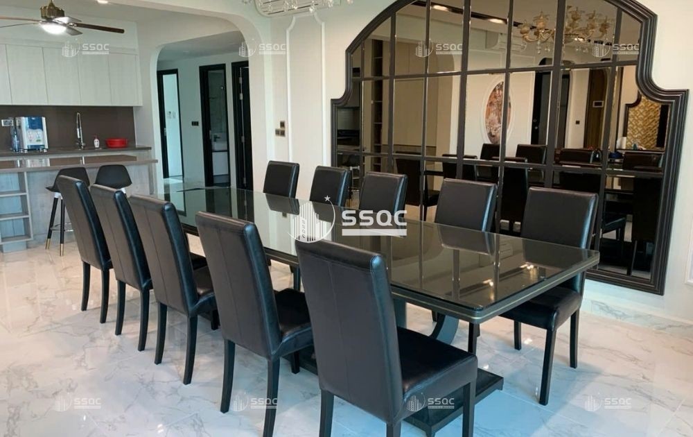 CHO THUÊ CĂN HỘ FELIZ EN VISTA 4PN DIỆN TÍCH CỰC LỚN – FULL NỘI THẤT | VIEW SÔNG & NỘI KHU