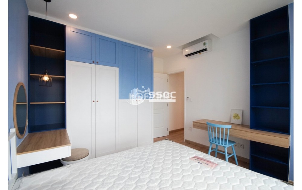 CHO THUÊ VISTA VERDE – TÒA T2 – CĂN 1PN 54M², TẦNG TRUNG, FULL NỘI THẤT – 18 TRIỆU/THÁNG