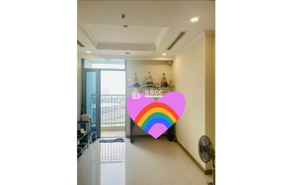 BÁN CĂN HỘ VINHOMES CENTRAL PARK, GIÁ 7.2 TỶ, 1 PHÒNG NGỦ - XÁCH VALI VÀO Ở