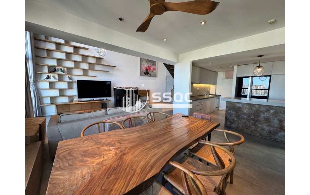 CHO THUÊ DUPLEX VISTA VERDE, GIÁ 58.5 TRIỆU/THÁNG, 4 PHÒNG NGỦ - 188 M2 FULL NỘI THẤT CAO CẤP