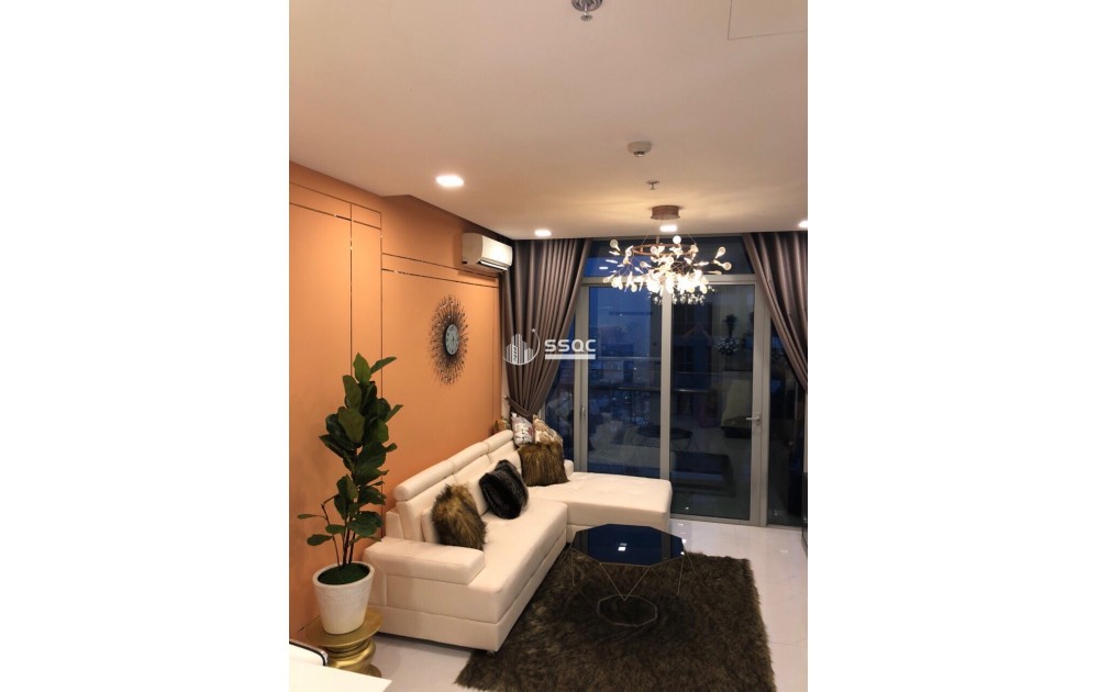 BÁN CĂN HỘ VINHOMES CENTRAL PARK, GIÁ 7.5 TỶ - 1 PHÒNG NGỦ NHÀ ĐẸP LUNG LINH 56 M2