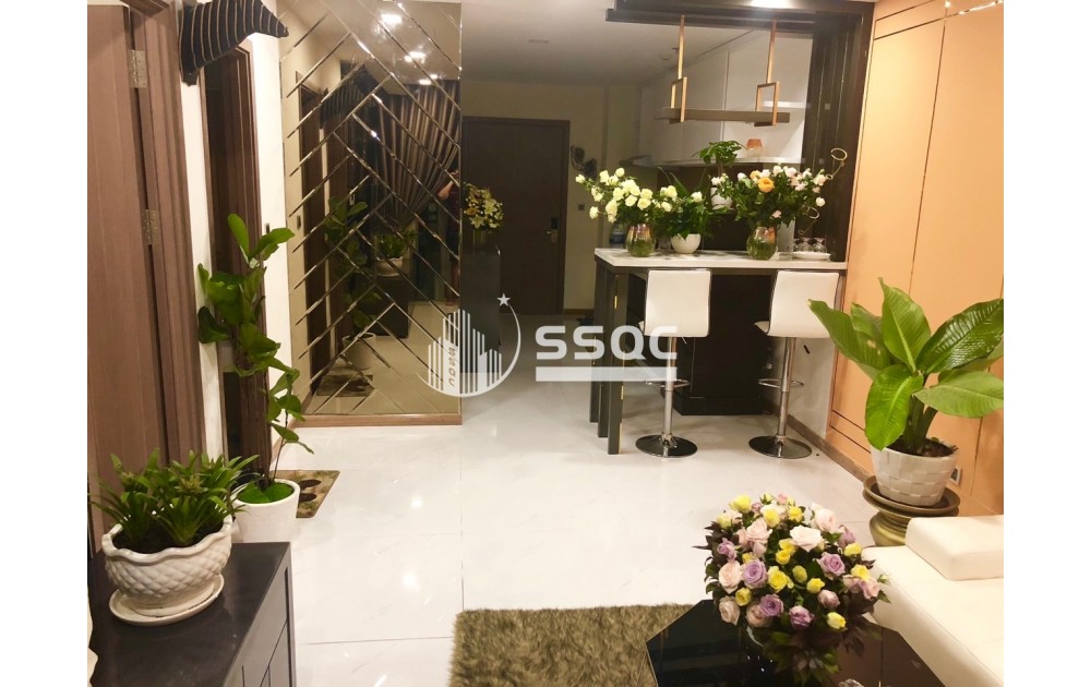 BÁN CĂN HỘ VINHOMES CENTRAL PARK, GIÁ 7.5 TỶ - 1 PHÒNG NGỦ NHÀ ĐẸP LUNG LINH 56 M2