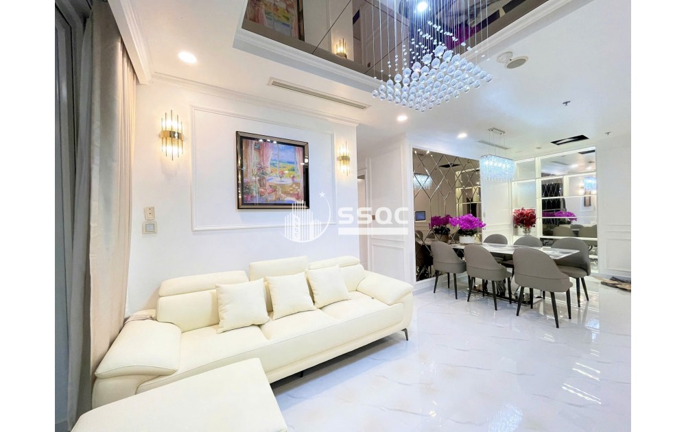 CHỈ 55 TRIỆU/THÁNG CHO THUÊ CĂN HỘ VINHOMES CENTRAL PARK 3 PHÒNG NGỦ - 109 M2, XÁCH VALI VÀO Ở NGAY