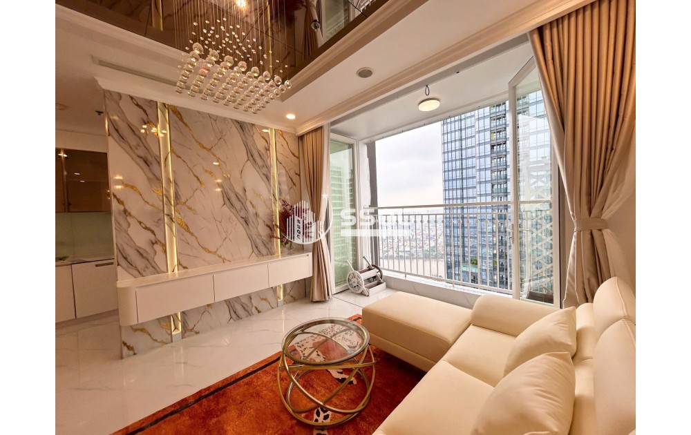 CHỈ 55 TRIỆU/THÁNG CHO THUÊ CĂN HỘ VINHOMES CENTRAL PARK 3 PHÒNG NGỦ - 109 M2, XÁCH VALI VÀO Ở NGAY