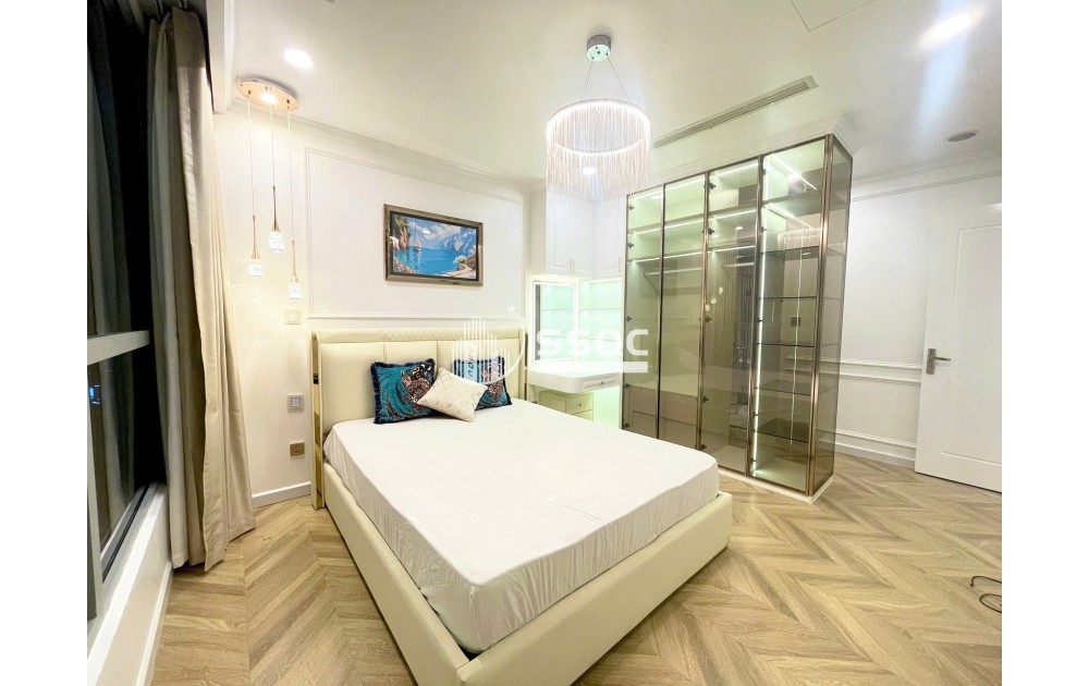 CHỈ 55 TRIỆU/THÁNG CHO THUÊ CĂN HỘ VINHOMES CENTRAL PARK 3 PHÒNG NGỦ - 109 M2, XÁCH VALI VÀO Ở NGAY