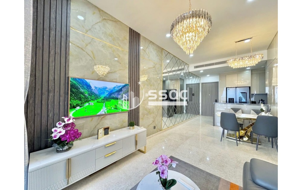 CHO THUÊ CĂN HỘ THE MARQ, GIÁ 41 TRIỆU/THÁNG - 2 PHÒNG NGỦ 74 M2, XÁCH VALI VÀO Ở NGAY!