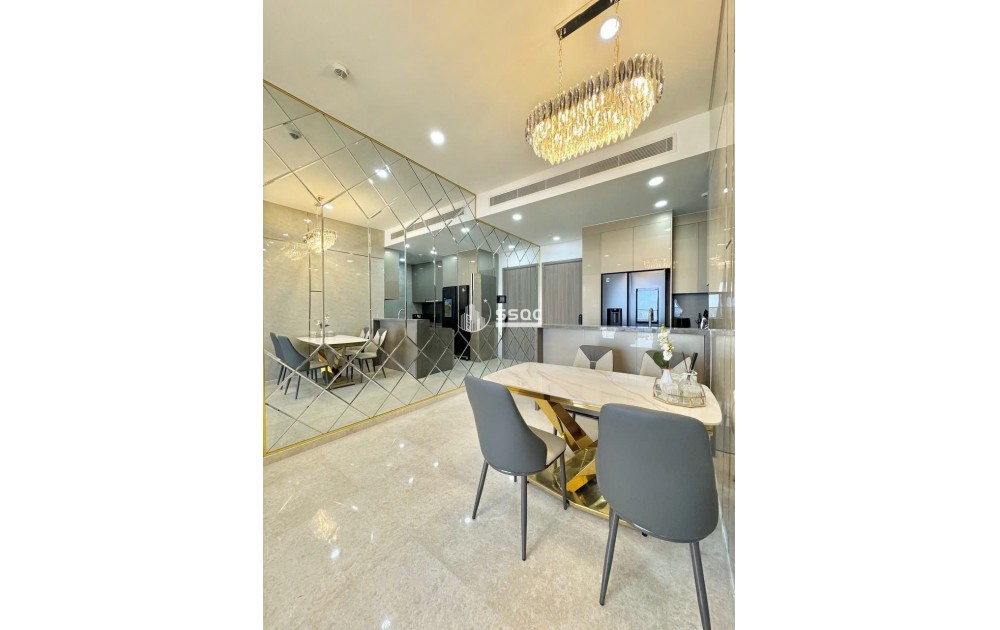 CHO THUÊ CĂN HỘ THE MARQ, GIÁ 41 TRIỆU/THÁNG - 2 PHÒNG NGỦ 74 M2, XÁCH VALI VÀO Ở NGAY!