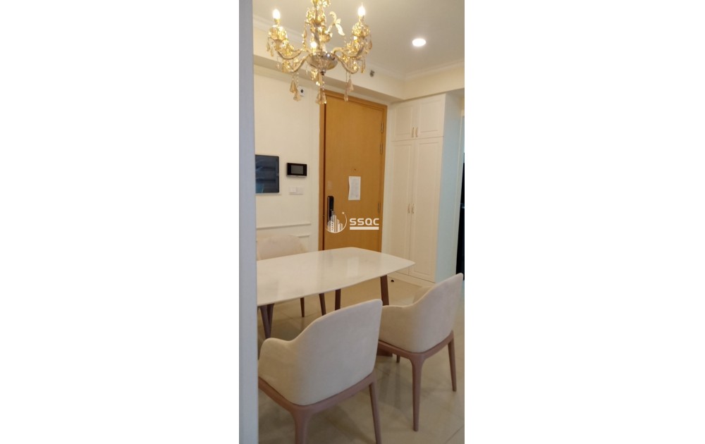CHO THUÊ VISTA VERDE – TÒA O – CĂN 2PN 80M², TẦNG CAO, FULL NỘI THẤT – 21 TRIỆU/THÁNG