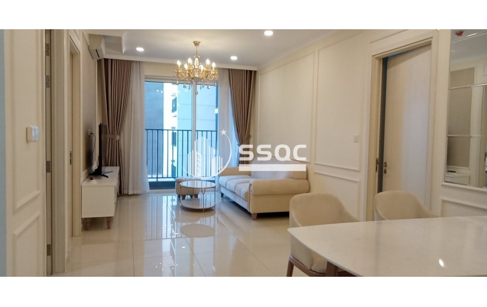 CHO THUÊ VISTA VERDE – TÒA O – CĂN 2PN 80M², TẦNG CAO, FULL NỘI THẤT – 21 TRIỆU/THÁNG