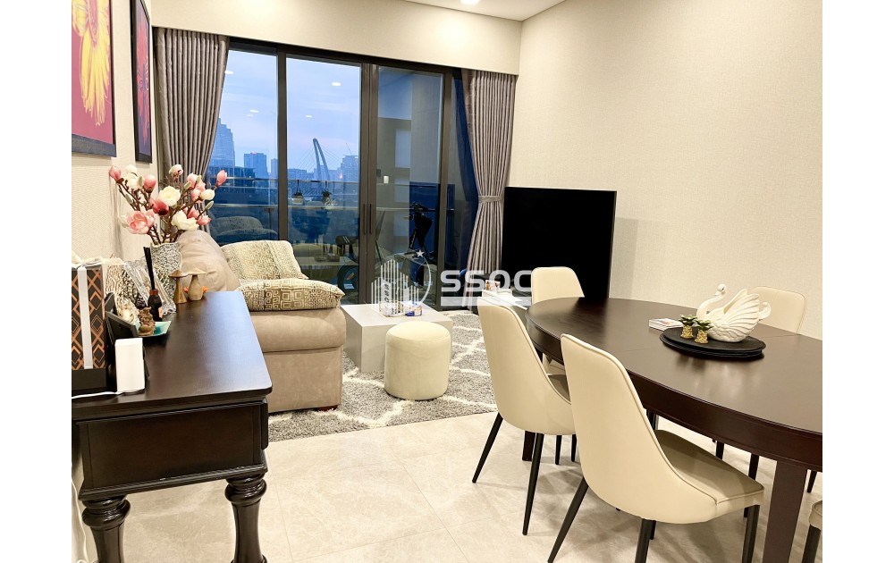 BÁN CĂN HỘ THE RIVER THỦ THIÊM 2PN – 95M² – NỘI THẤT CƠ BẢN – 20 TỶ - TẦNG TRUNG
