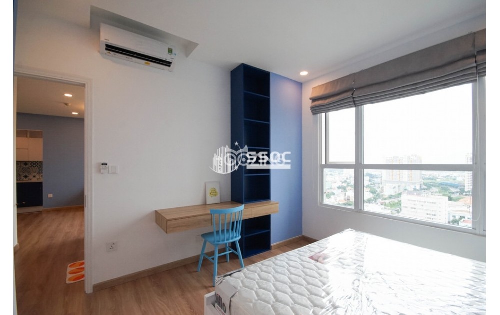 CHO THUÊ VISTA VERDE – TÒA T2 – CĂN 1PN 54M², TẦNG TRUNG, FULL NỘI THẤT – 18 TRIỆU/THÁNG
