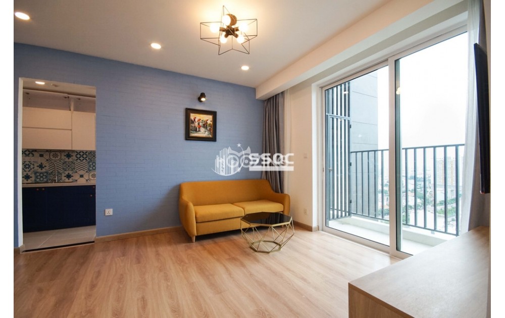 CHO THUÊ VISTA VERDE – TÒA T2 – CĂN 1PN 54M², TẦNG TRUNG, FULL NỘI THẤT – 18 TRIỆU/THÁNG