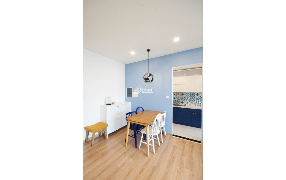 CHO THUÊ VISTA VERDE – TÒA T2 – CĂN 1PN 54M², TẦNG TRUNG, FULL NỘI THẤT – 18 TRIỆU/THÁNG