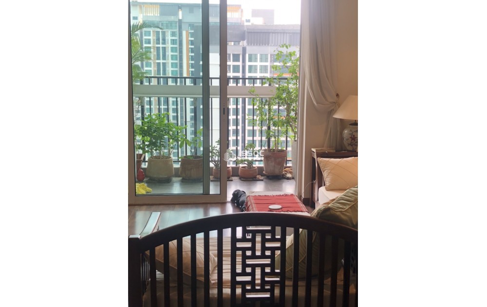 CHO THUÊ VISTA VERDE – TÒA T2 – CĂN 2PN 81M², TẦNG CAO, FULL NỘI THẤT – 20 TRIỆU/THÁNG