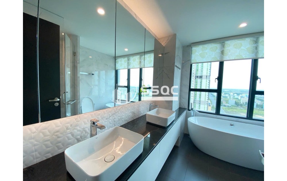 Cho thuê Sky Mansion 4PN + 1 PLV | View trực diện sông Sài Gòn và Q1 | Nhà đẹp