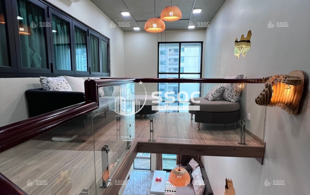 FELIZ EN VISTA - Cho thuê Duplex 2 phòng ngủ - 103m2- full nội thất đẹp- không gian sống nhiều cây xanh chuẩn Singapore