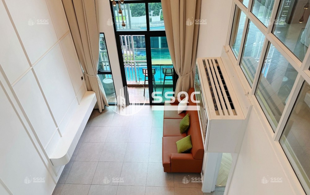 Feliz En Vista Duplex Apartment For Rent – 103sqm Beraz Tower Basic Furnishing