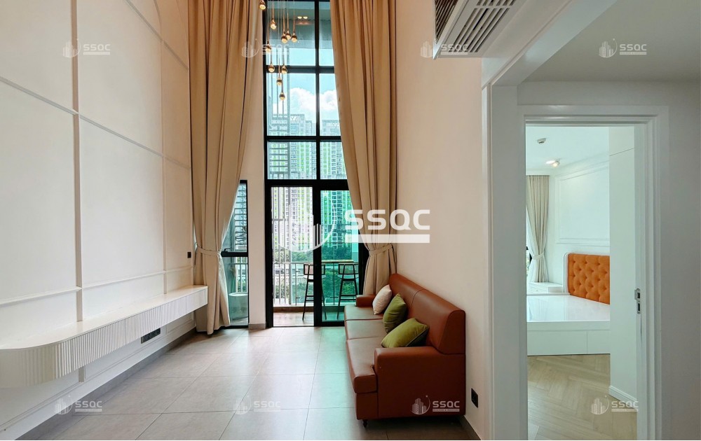 Cho thuê căn hộ 2PN duplex Feliz En Vista - view hồ bơi nội khu- DT 103m2 - Nội thất như hình- giá 28 triệu/tháng