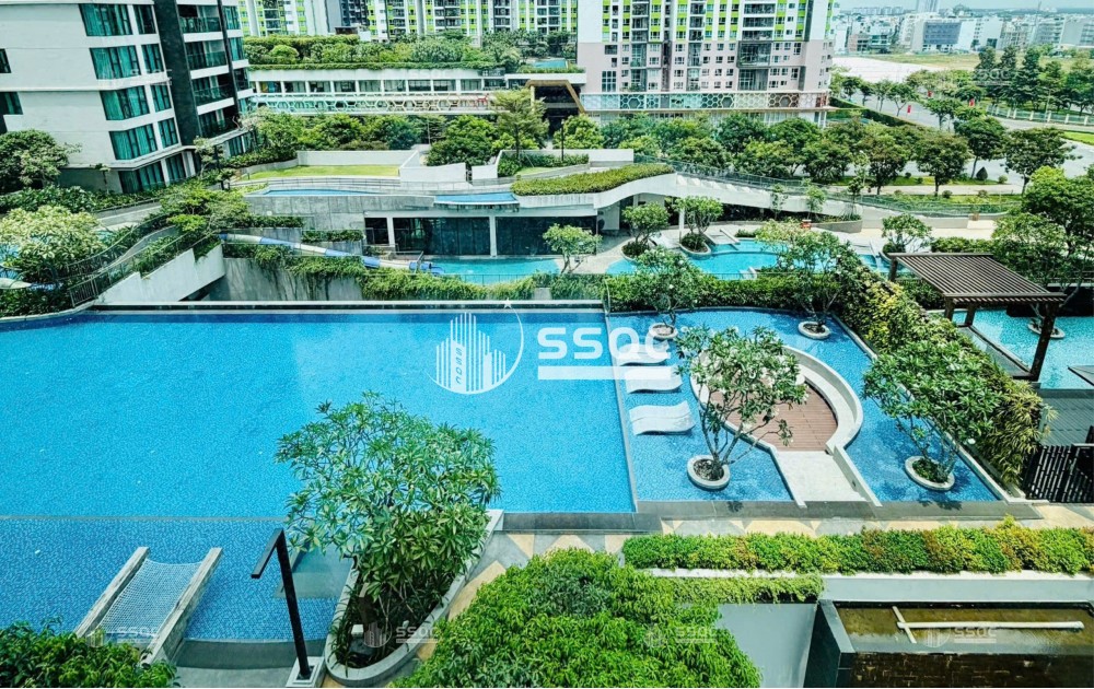Cho thuê căn hộ 2PN duplex Feliz En Vista - view hồ bơi nội khu- DT 103m2 - Nội thất như hình- giá 28 triệu/tháng