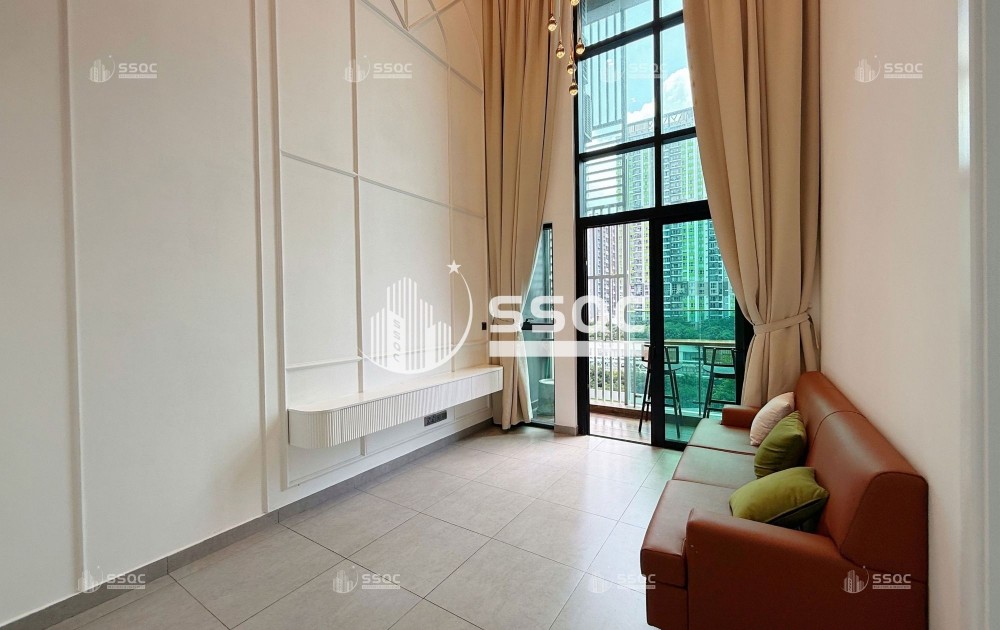 Feliz En Vista Duplex Apartment For Rent – 103sqm Beraz Tower Basic Furnishing
