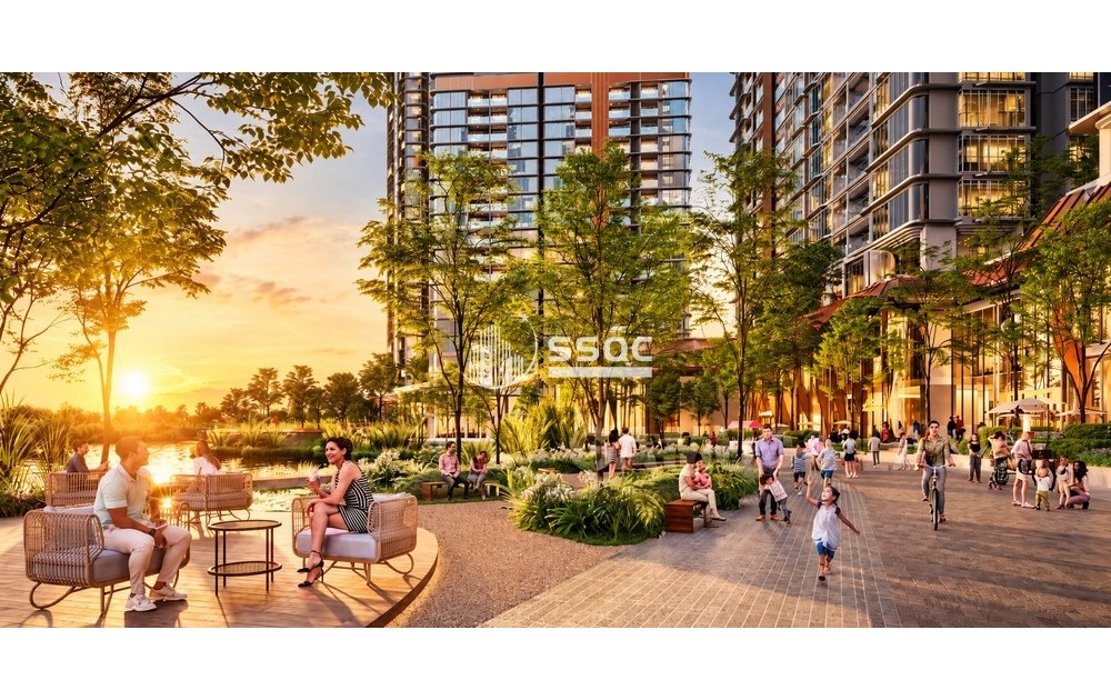 BÁN SHOPHOUSE EATON PARK - DIỆN TÍCH 107.4M2 - NHẬN NHÀ Ở NGAY