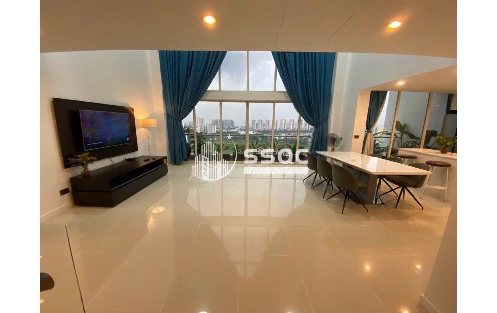 CHO THUÊ PENTHOUSE THE ESTELLA, 3 PHÒNG NGỦ - 256 M2, GIÁ: 99 TRIỆU/THÁNG, FULL NỘI THẤT CAO CẤP